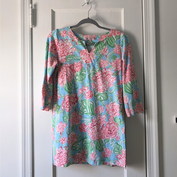 Barbara Gerwit Floral Tunic Sz. L - Picture 1 of 9